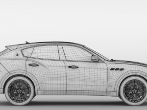 maserati levante 2018 Modelo 3D