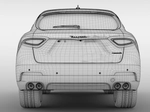maserati levante 2018 3D Model