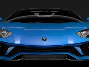 lamborghini aventador s roadster 2018 Model 3D