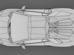 lamborghini aventador s roadster 2018 3D 模型