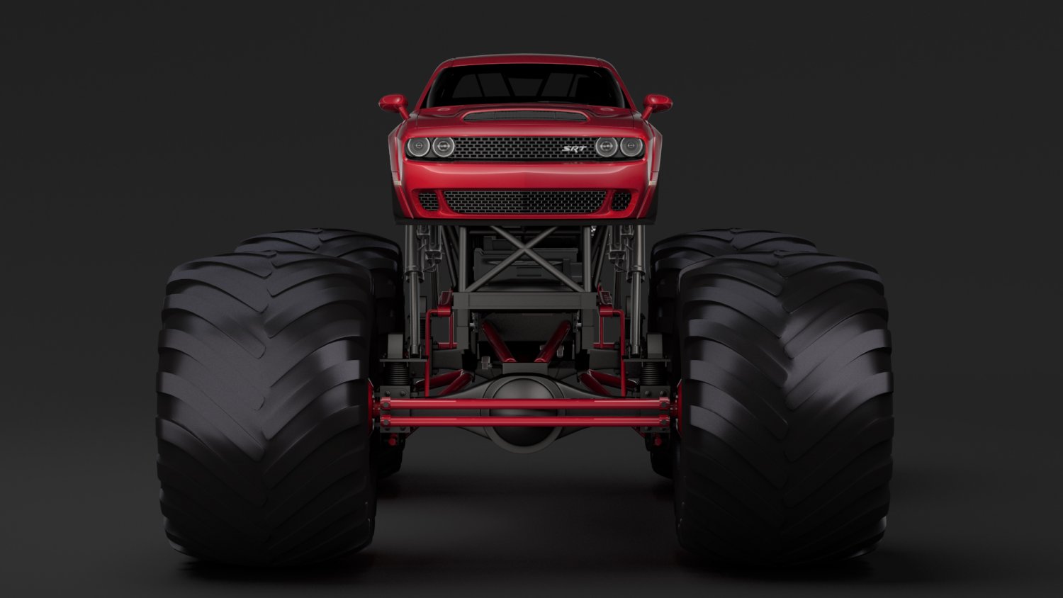 Dodge challenger monster