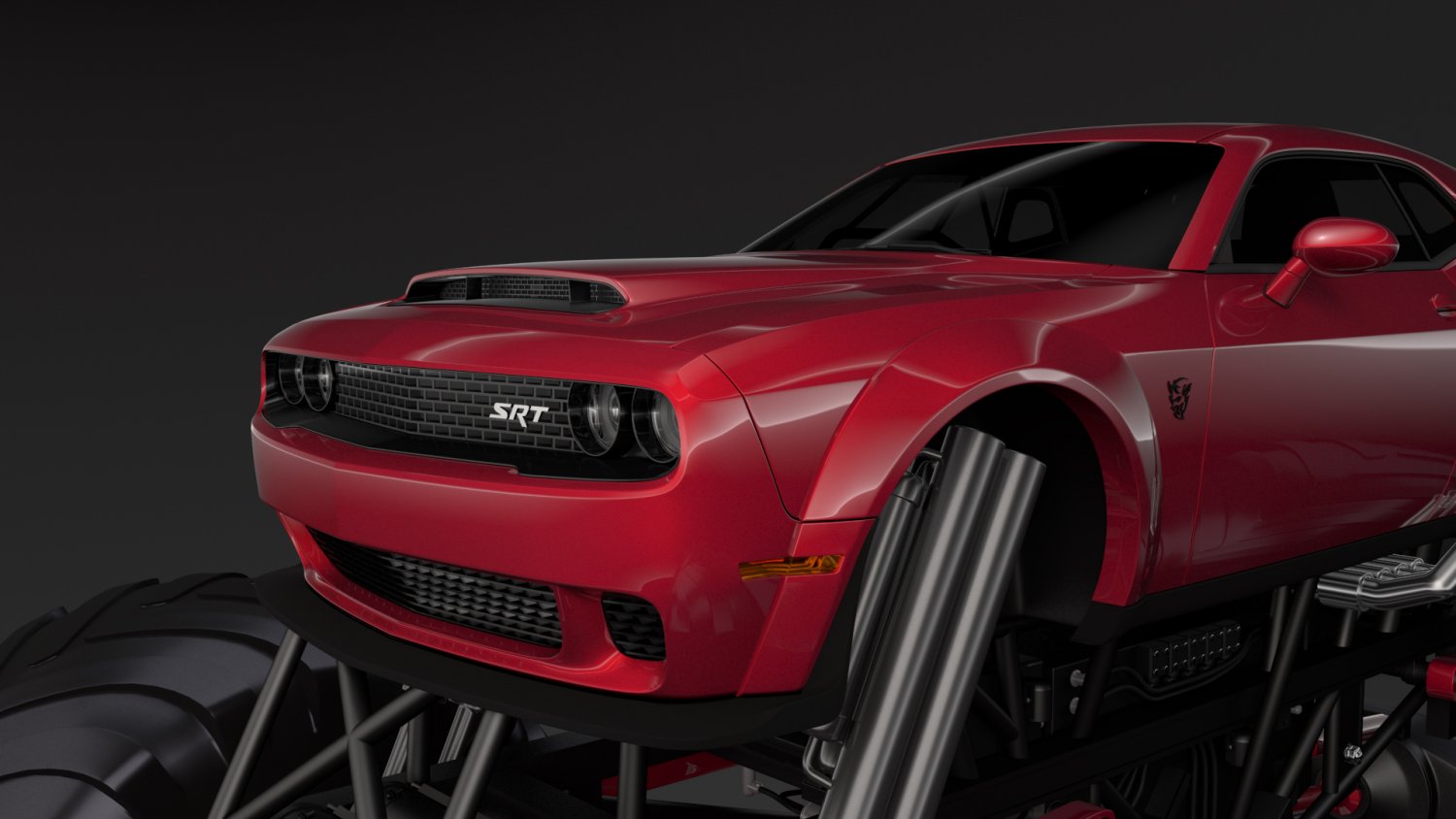 Dodge challenger monster