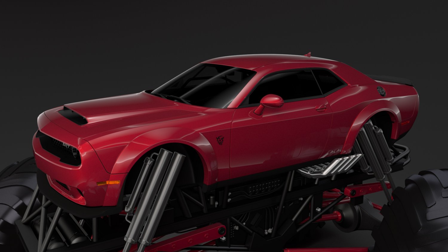 Dodge challenger monster