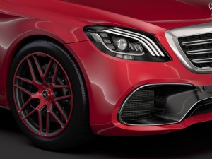 mercedes amg s 63 4matic v222 2018 lang Modelo 3D