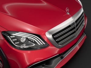 mercedes amg s 63 4matic v222 2018 lang Modelo 3D
