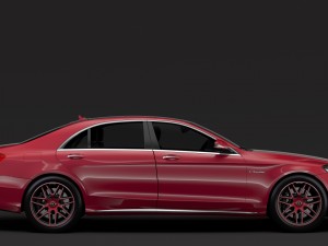 mercedes amg s 63 4matic v222 2018 lang Modelo 3D