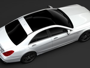 mercedes amg s 63 4matic w222 2018 Modèle 3D