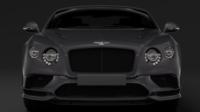 bentley continental supersport 2018 3D 모델 .c4d .max .obj .3ds .fbx .stl .blend