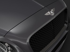bentley continental supersport 2018 3D 모델