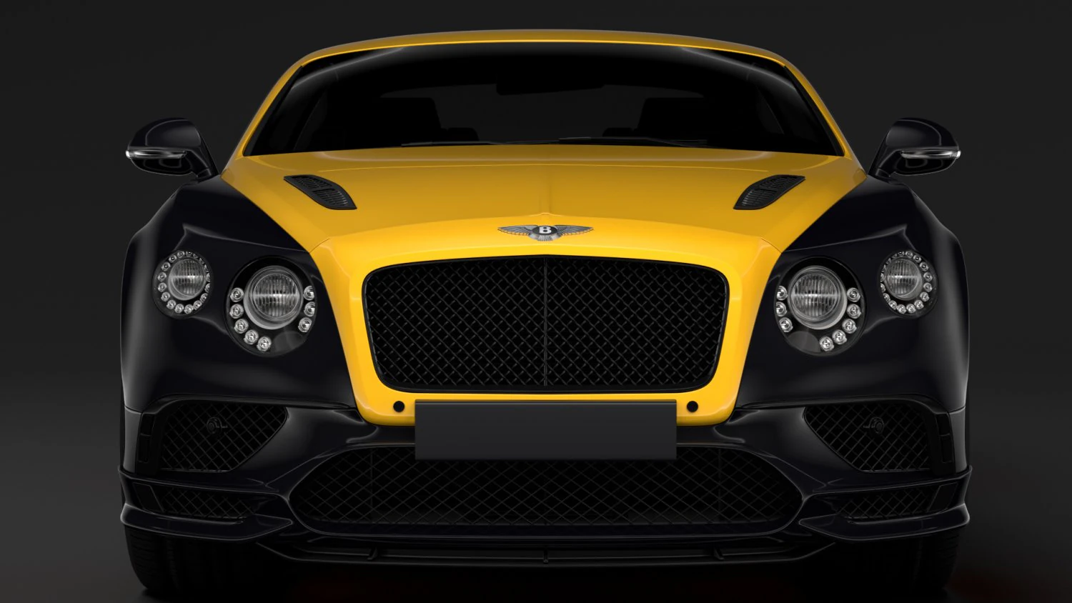 bentley continental gt continental 24 2018 3D Model .c4d .max .obj .3ds .fbx .stl .blend 