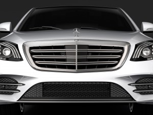 mercedes benz s 560 lang 4matic amg line v222 2018 3D Model