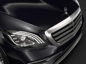 mercedes benz s 560 lang amg line v222 2018 3D 모델