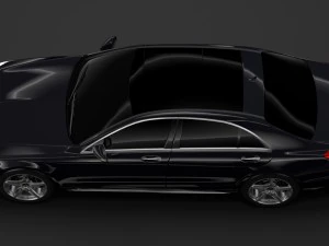 mercedes benz s 560 lang amg line v222 2018 3D Model