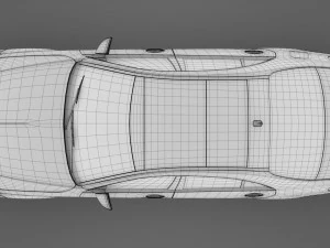 mercedes benz s 560 lang amg line v222 2018 3D Model