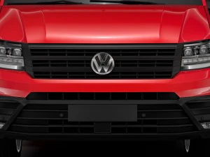 vw crafter l4h3 window van 2018 3D Model