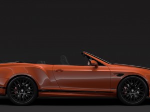 bentley continental supersport convertible 2018 Modelo 3D