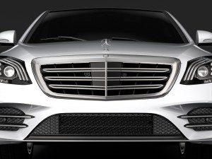 mercedes benz s 500 lang amg line v222 2018 3Dモデル