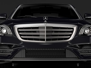 mercedes benz s 560 lang 4matic amg line w222 2018 3D Model