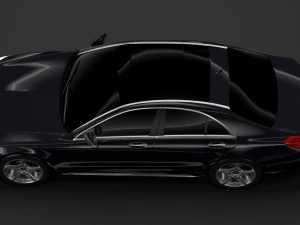 mercedes benz s 560 lang 4matic amg line w222 2018 3D Model