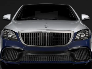 mercedes amg maybach s 65x222 2019 Modello 3D