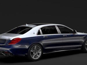 mercedes amg maybach s 65 x222 2019 3D मॉडल