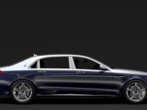 mercedes amg maybach s 65 x222 2019 3D मॉडल