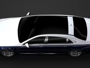 mercedes amg maybach s 65 x222 2019 3D Model