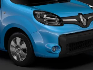 renault kangoo combi l2 2017 3D Model