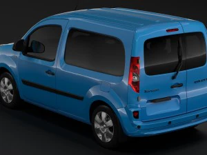 renault kangoo combi l2 2017 3D Model