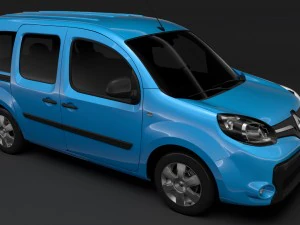 renault kangoo combi l2 2017 3D Model