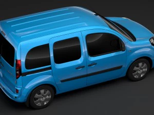 renault kangoo combi l2 2017 3D Model