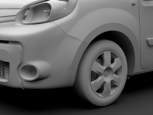 renault kangoo combi l2 2017 3Dモデル