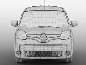 renault kangoo combi l2 2017 3D Model