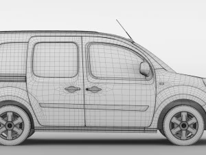 renault kangoo combi l2 2017 3D Model