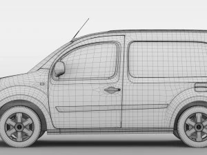 renault kangoo combi l2 2017 3D Model