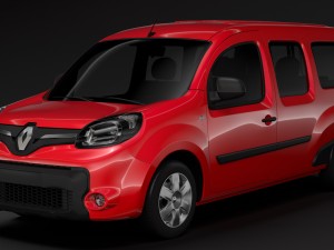 renault kangoo combi l3 2017 Model 3D