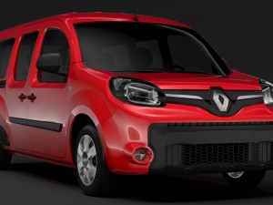 renault kangoo combi l3 2017 Model 3D