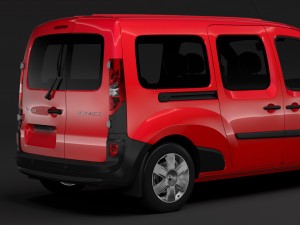 renault kangoo combi l3 2017 Model 3D