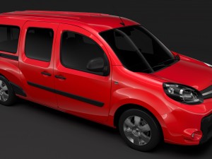renault kangoo combi l3 2017 Model 3D
