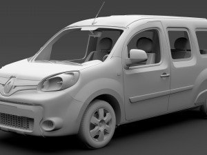 renault kangoo combi l3 2017 Model 3D