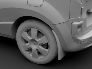 renault kangoo combi l3 2017 Model 3D