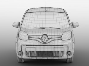 renault kangoo combi l3 2017 Model 3D