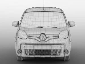 renault kangoo combi l3 2017 3D Model
