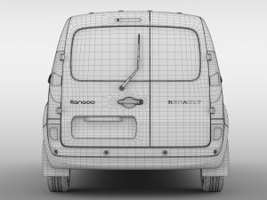 renault kangoo combi l3 2017 Model 3D