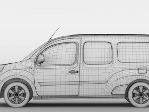 renault kangoo combi l3 2017 Model 3D