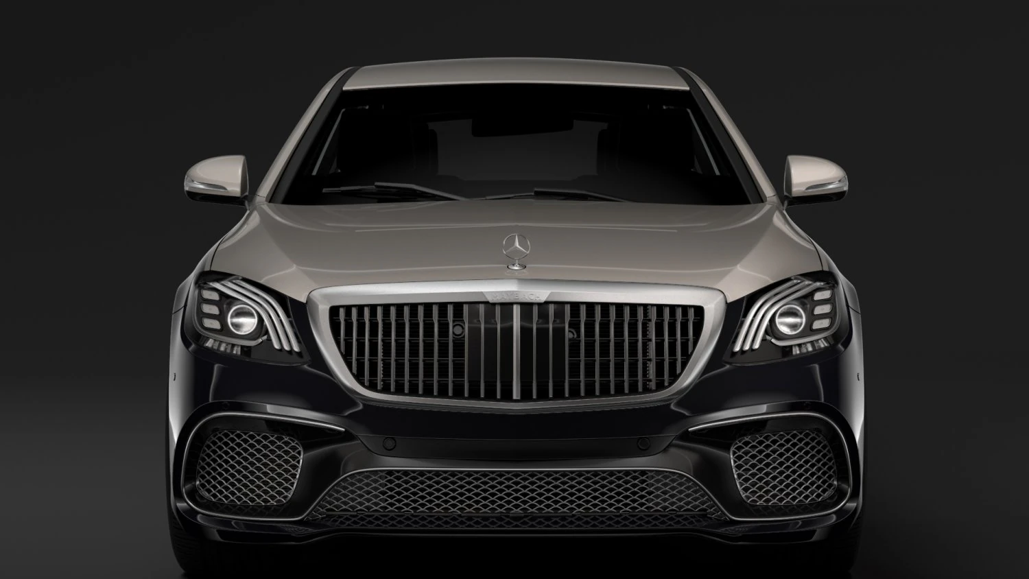mercedes amg maybach s 65 pullman vv222 2019 3D Model .c4d .max .obj .3ds .fbx .stl .blend 
