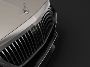 mercedes amg maybach s 65 pullman vv222 2019 3D Model