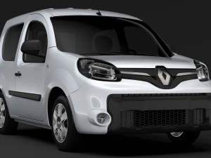 renault kangoo combi l1 2017 3D Model
