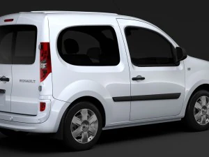 renault kangoo combi l1 2017 3D Model