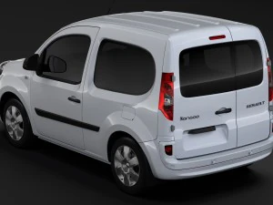 renault kangoo combi l1 2017 3D Model